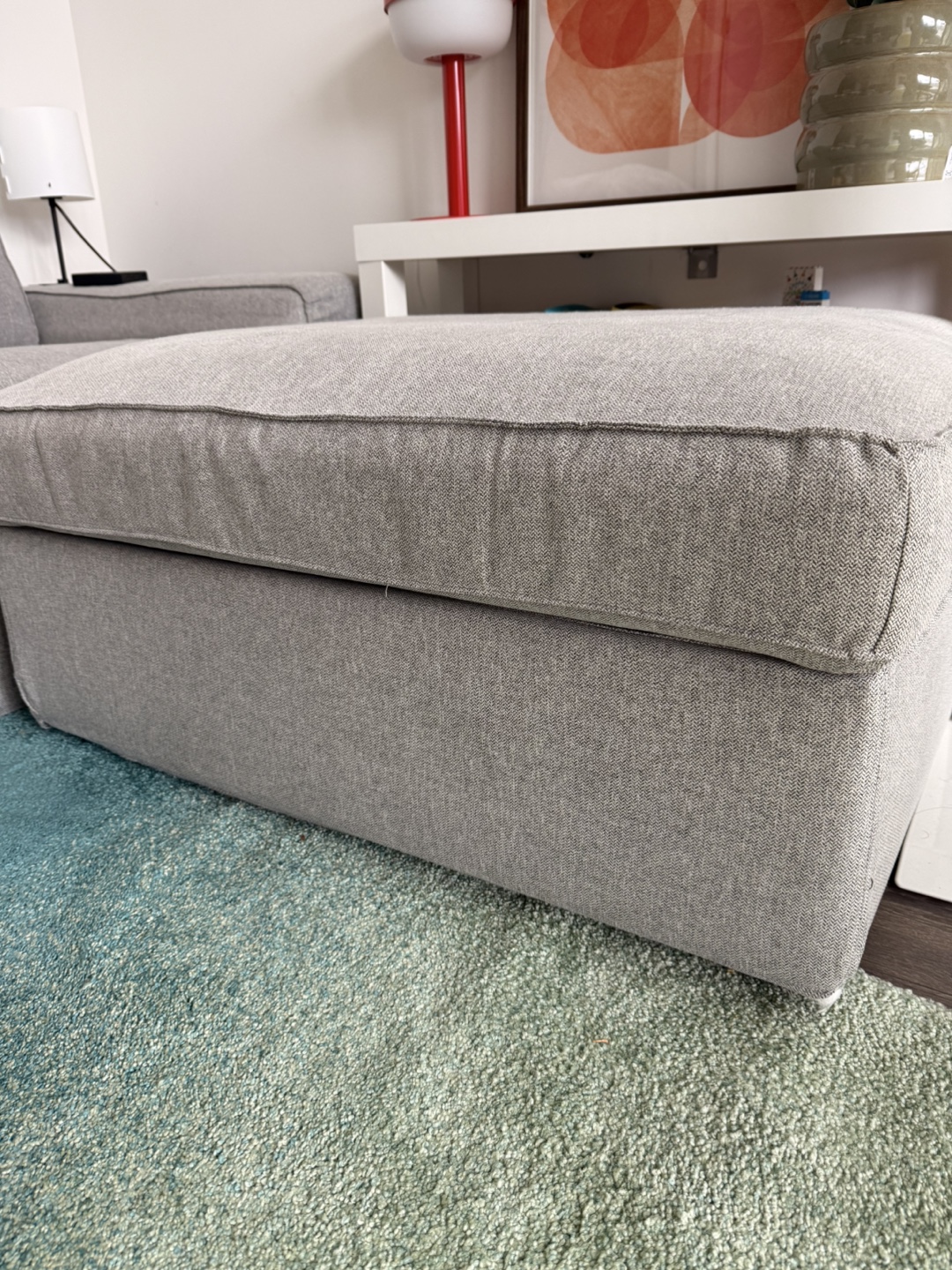 IKEA KIVIK Ottoman Footstool Storage - photo 2