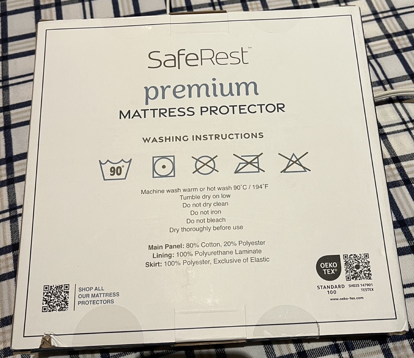 SafeRest Premium Queen Mattress Protector - photo 2