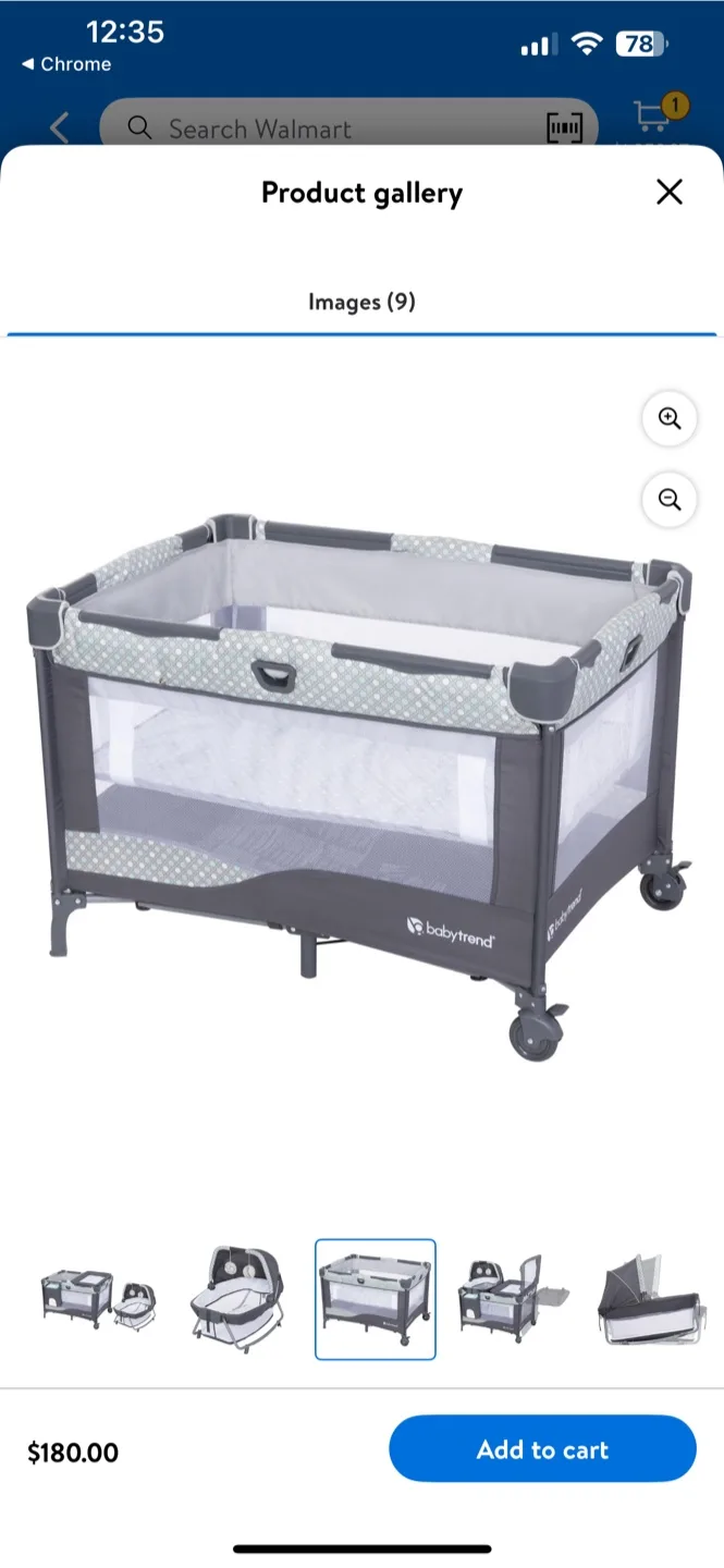 Baby Trend Expedition Playard with Bassinet image indicator(6)