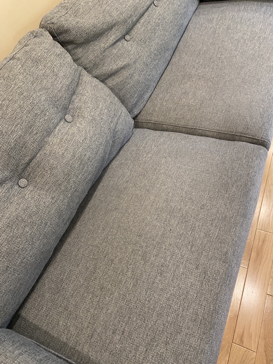 Actona Furniture 3 Seater Grey Couch (CAN DELIVER) - photo 4