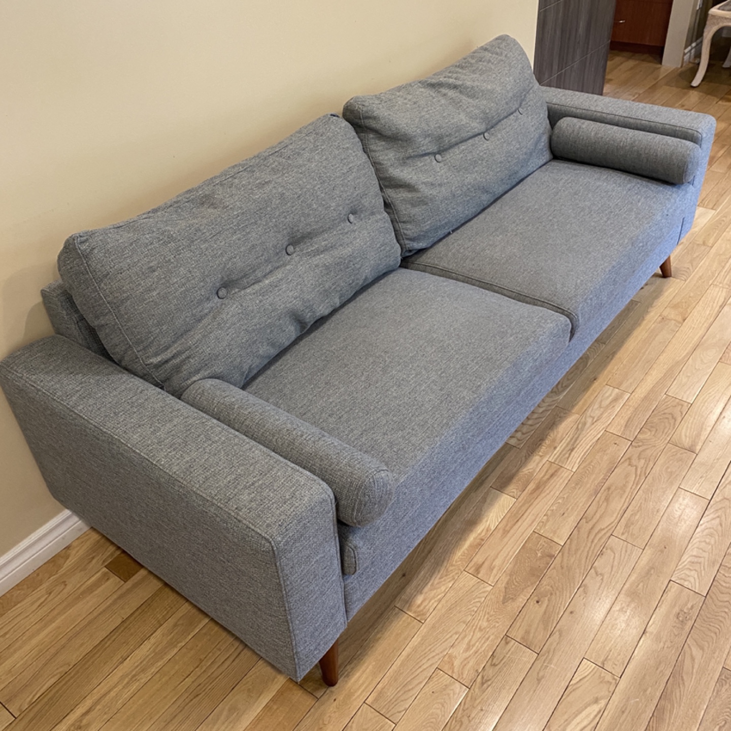Actona Furniture 3 Seater Grey Couch (CAN DELIVER)