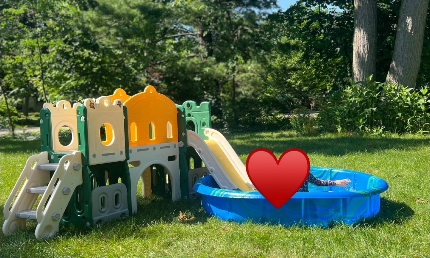 XJD 7-in-1 Kids Slide and Climber - Yellow/Green - photo 3