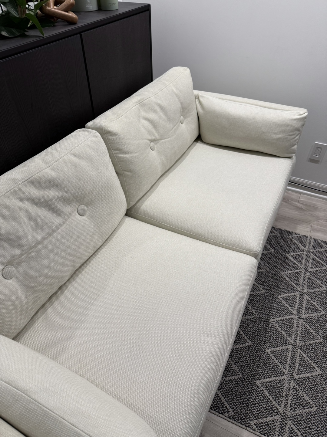 Article Anton 74" Loveseat - Limestone - photo 4