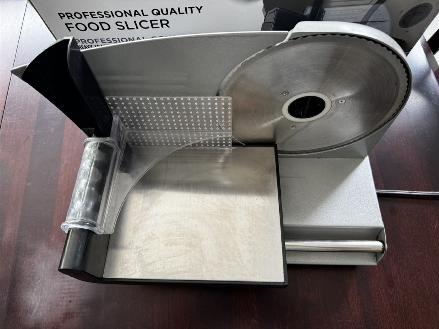 HomeMax Professional Quality Food Slicer - Model FS-9007A - photo 2