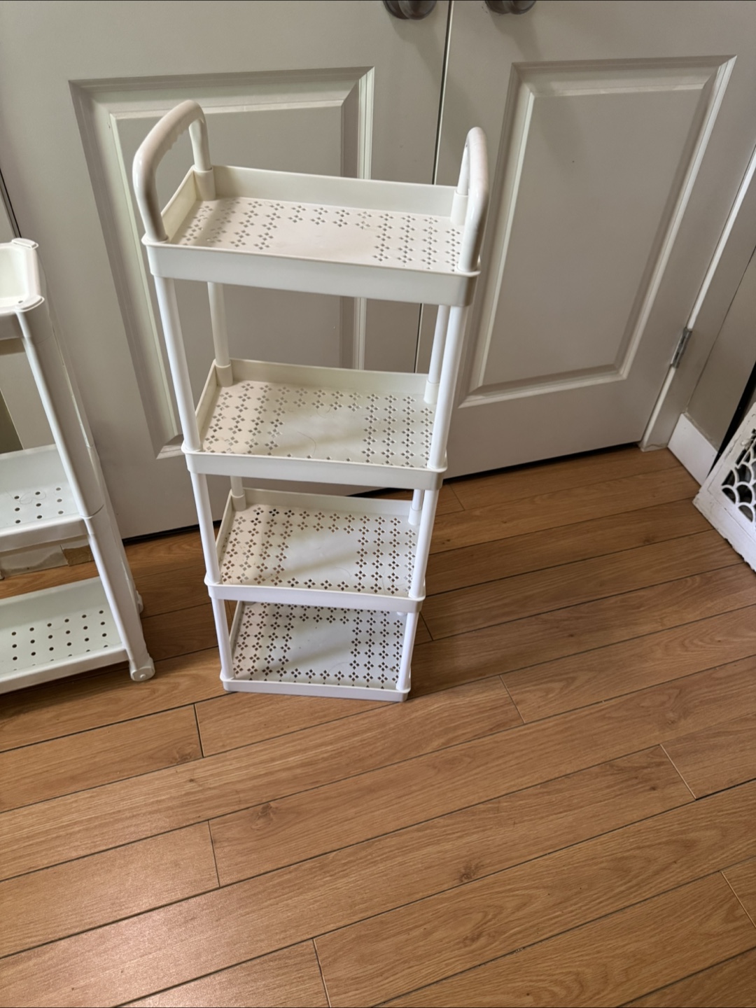 Two Plastic Storage/Utility Carts $10 each or $15 together. - photo 3