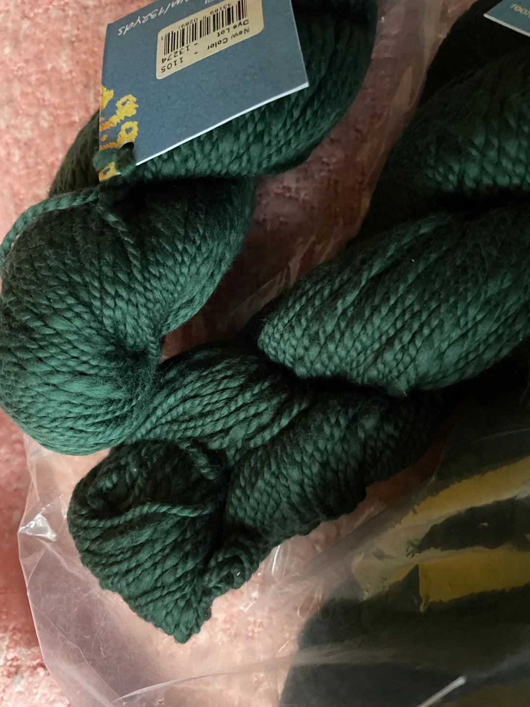 🌳Hapí 100% Peruvian Cotton Yarn - Forest Green image indicator(2)