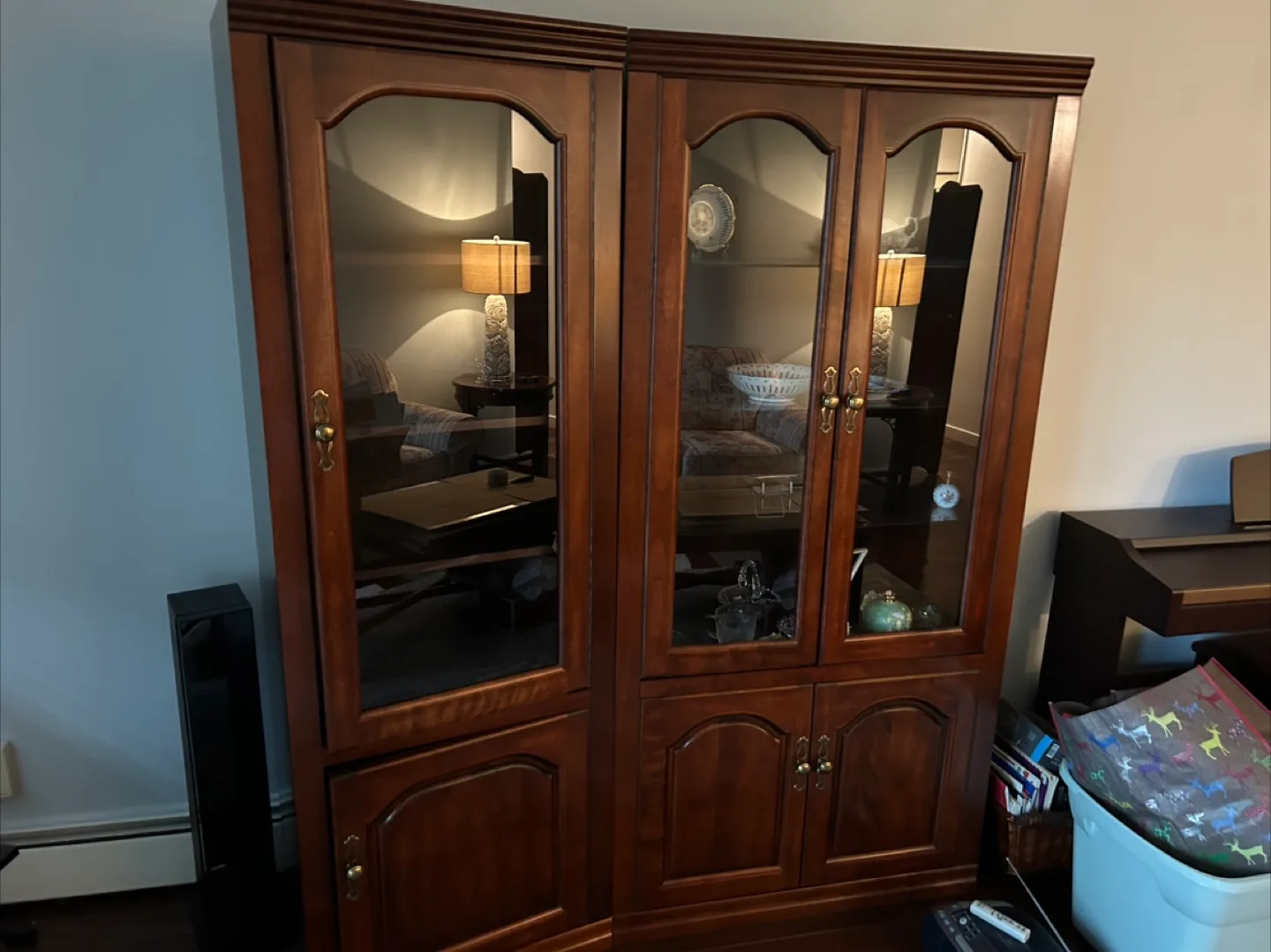 Wood Cabinets  #Freecycle thumbnail