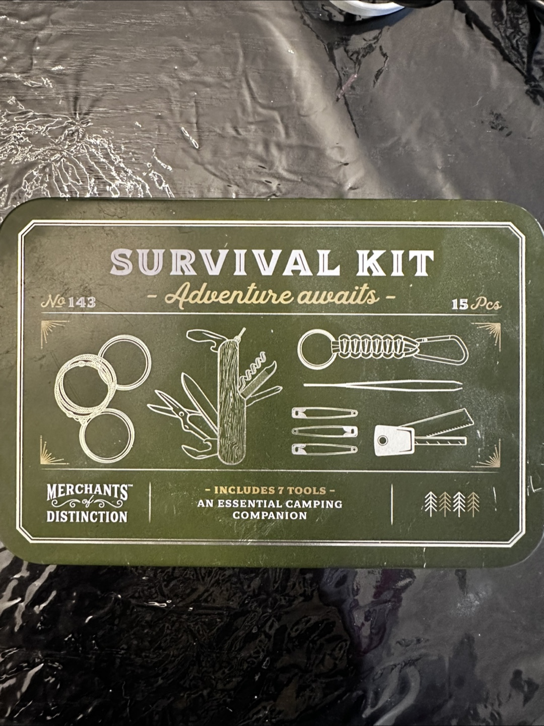 Merchants of Distinction 15-Piece Survival Kit