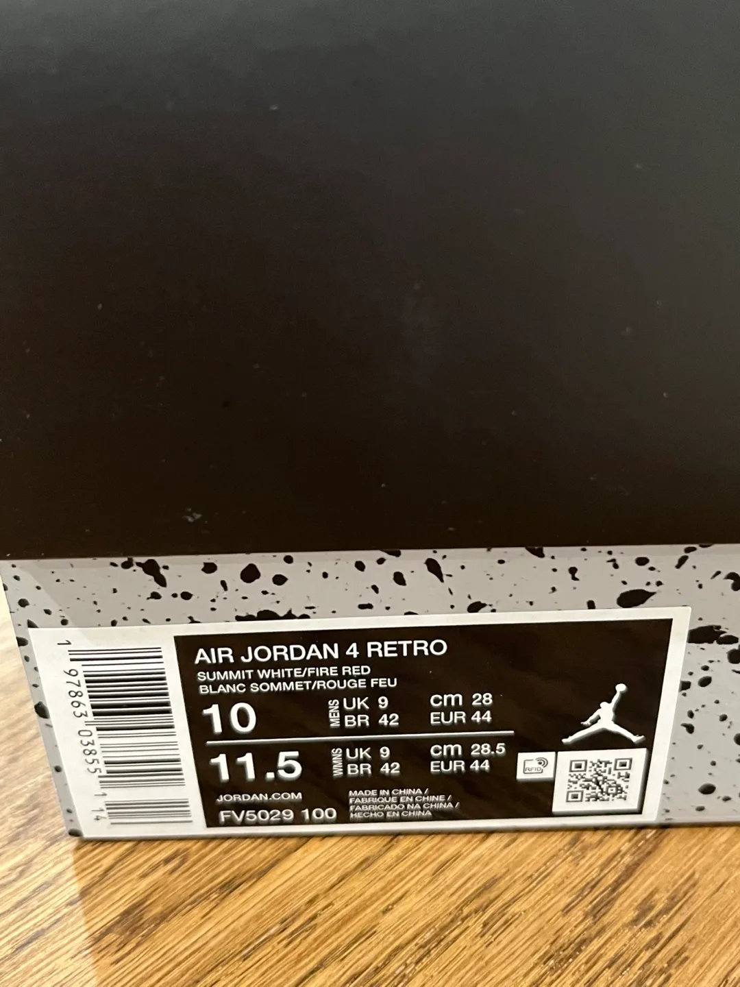 Jordan 4 White Cement Size 10 image indicator(7)