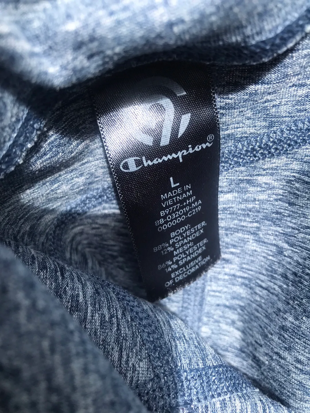 Champion Women's Mesh Panel 7/8 Leggings image indicator(2)