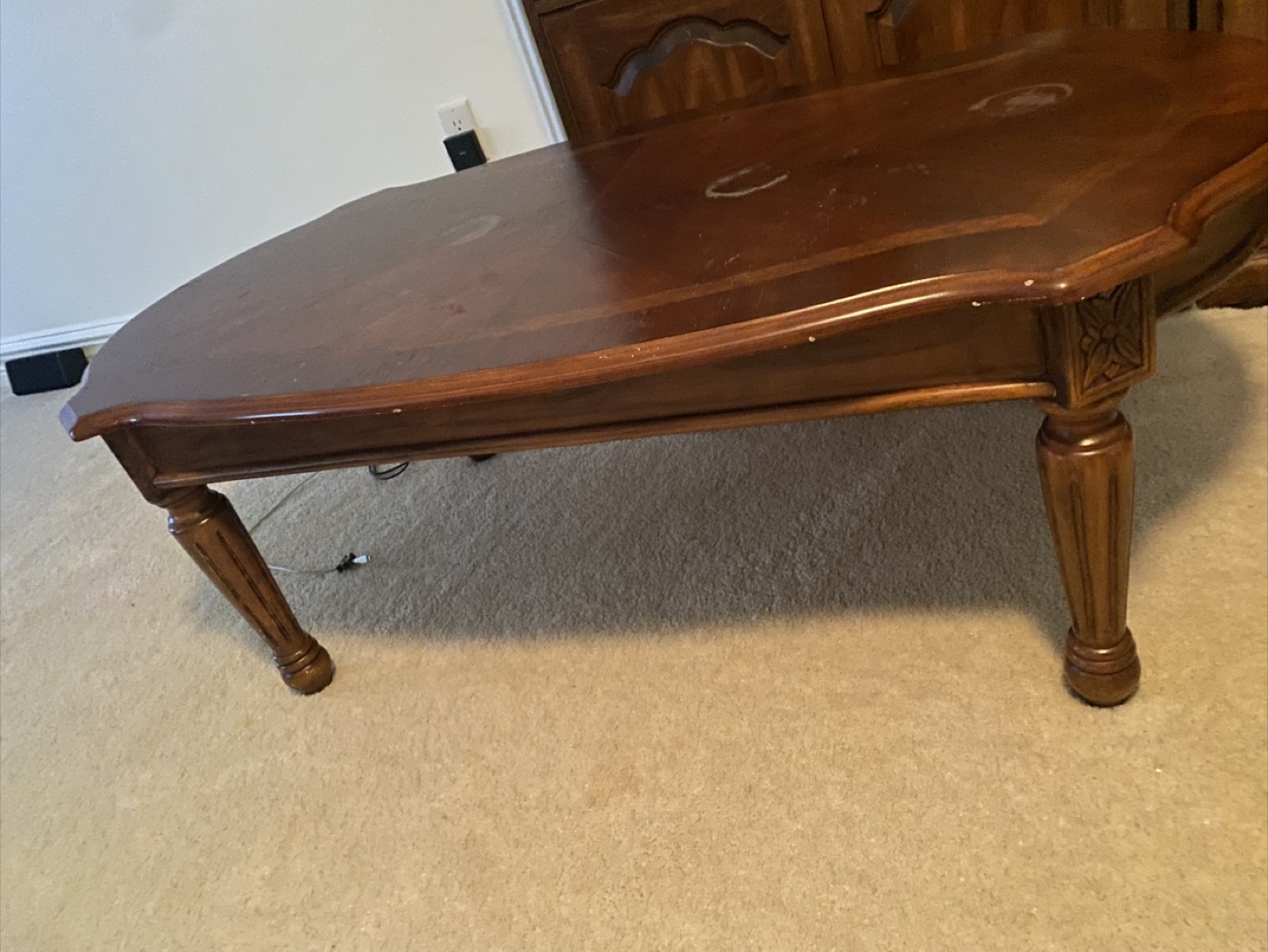 Used Wooden Coffee Table