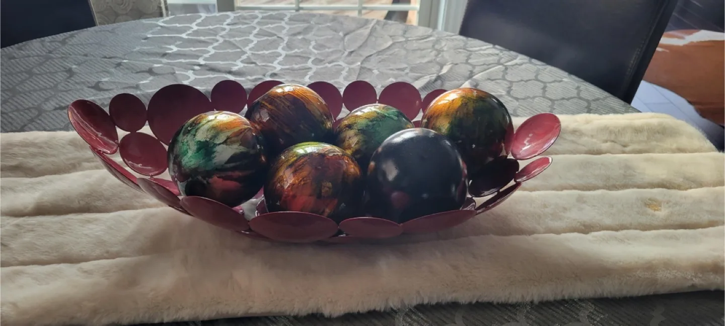 Decorative Bowl with Orbs image indicator(2)