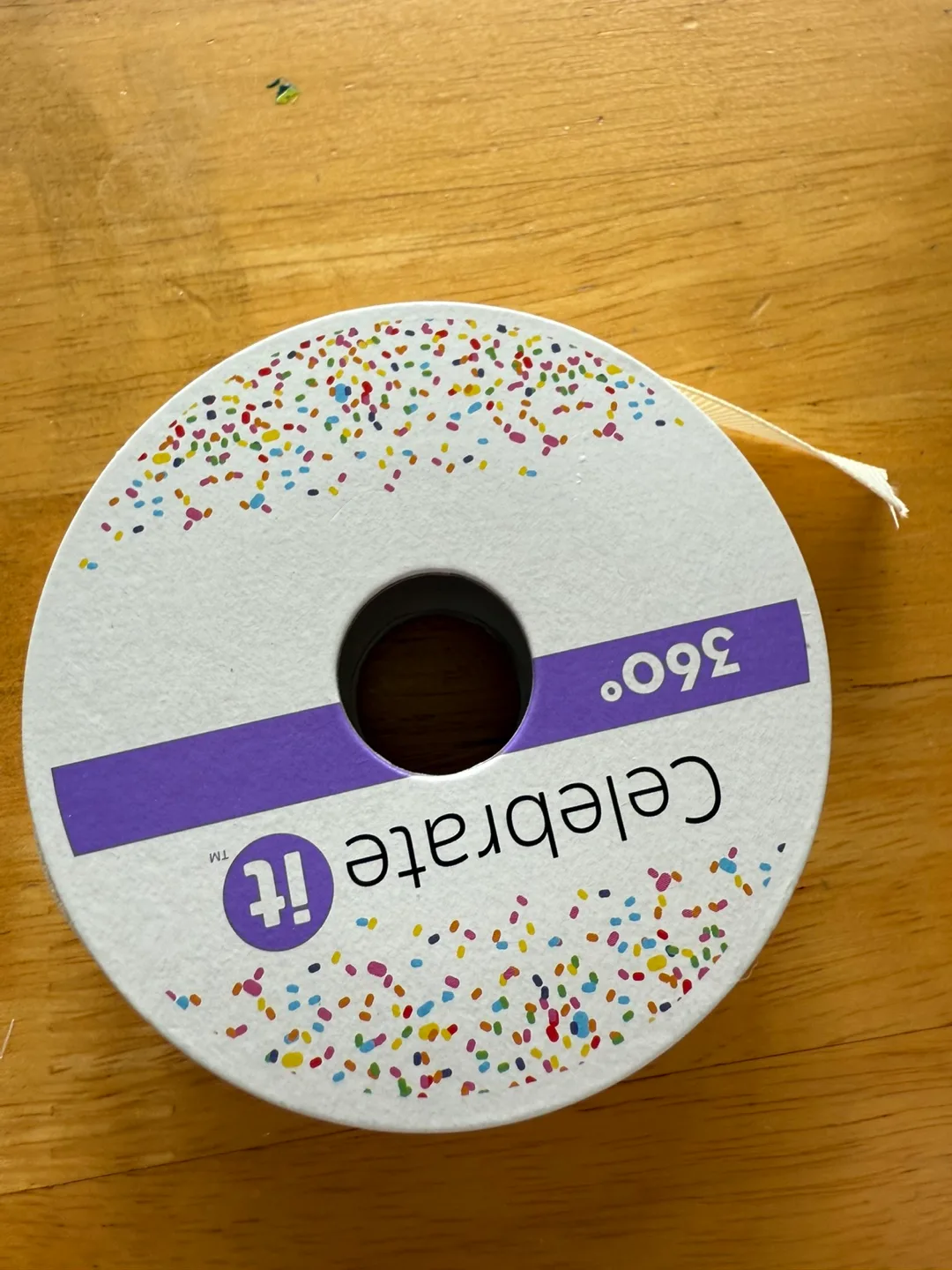 Celebrate It! Ribbon - Off White image indicator(2)