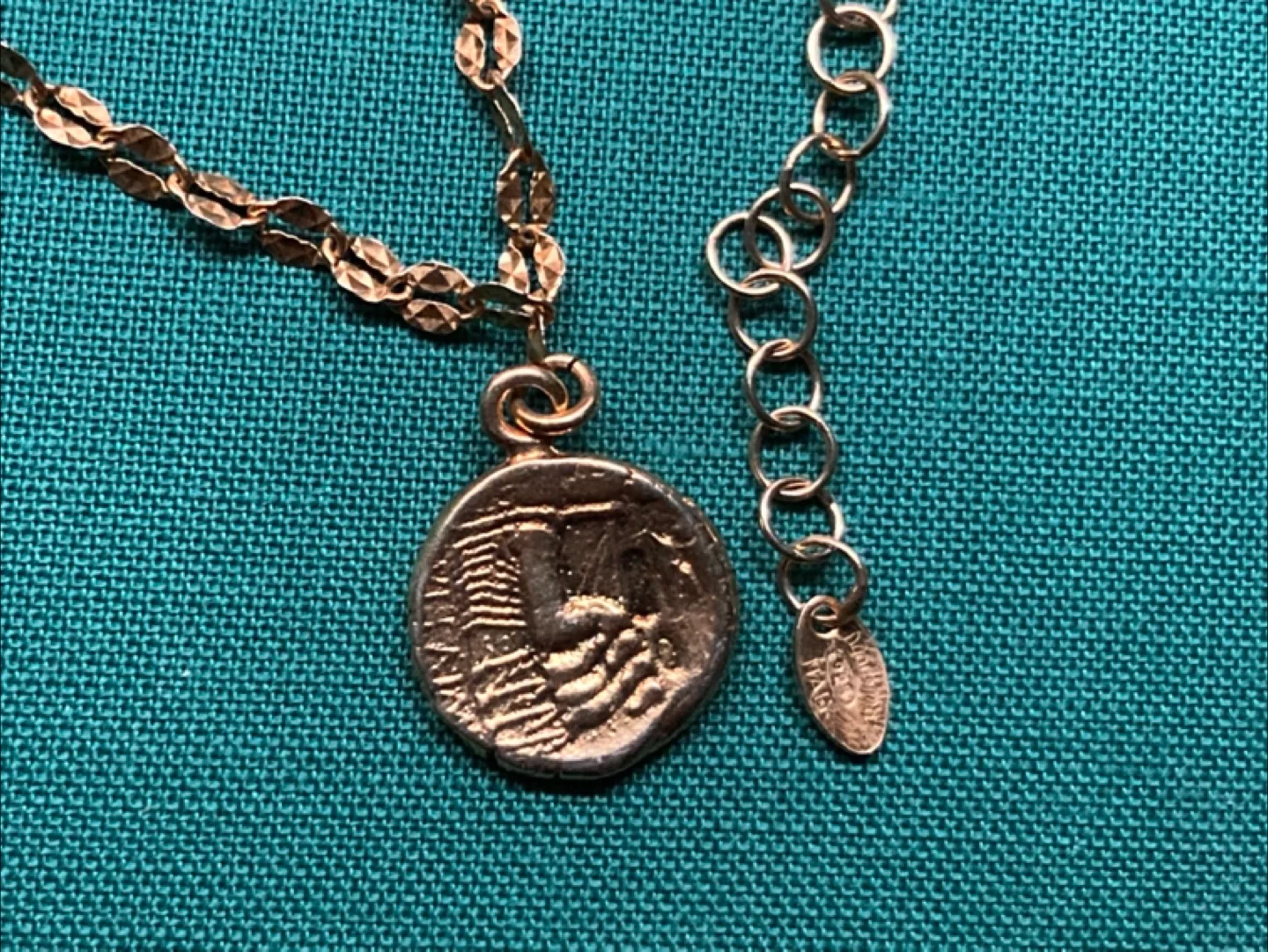 Gold Plated Silver Coin Necklace image indicator(2)