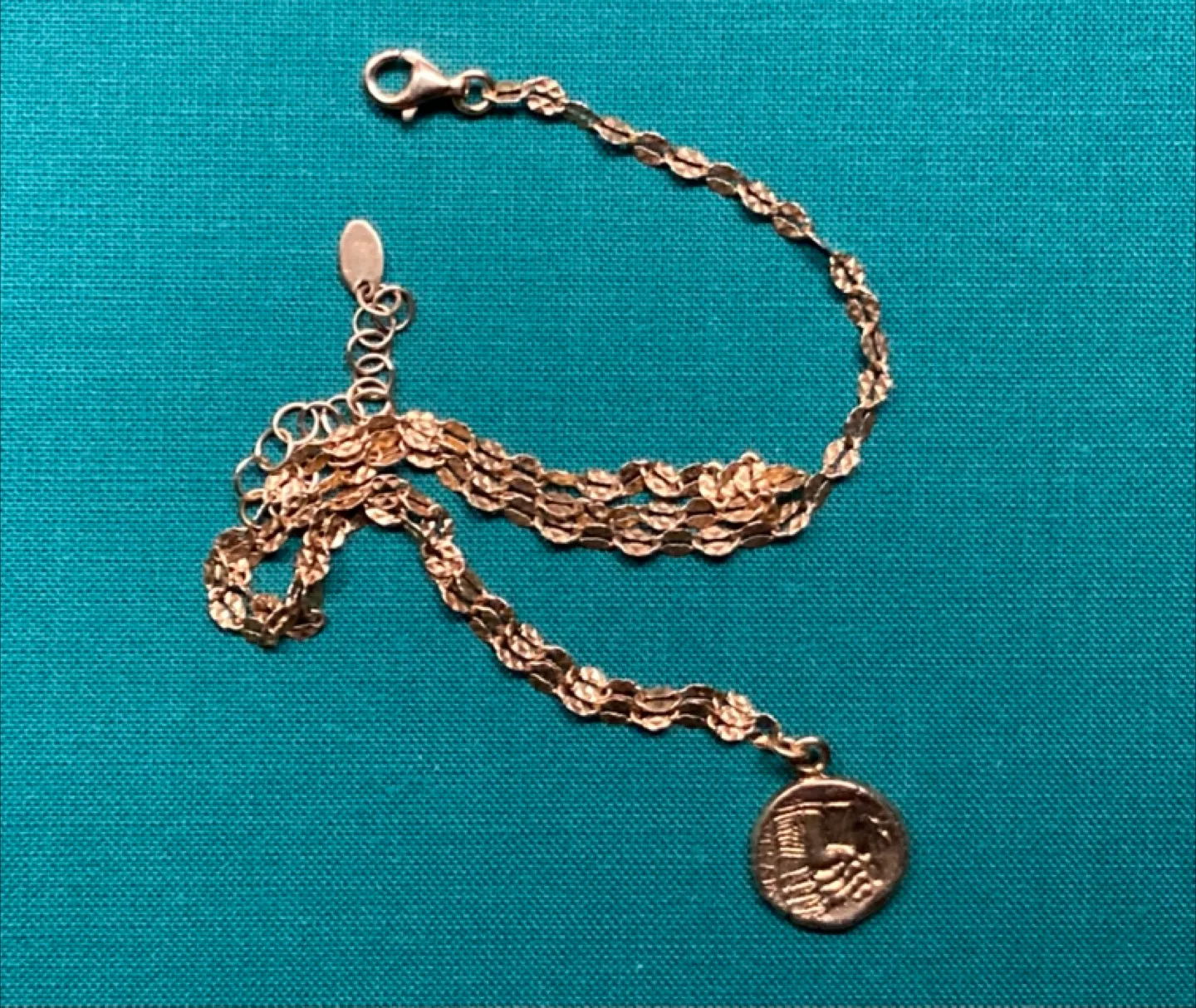 Gold Plated Silver Coin Necklace image indicator(3)