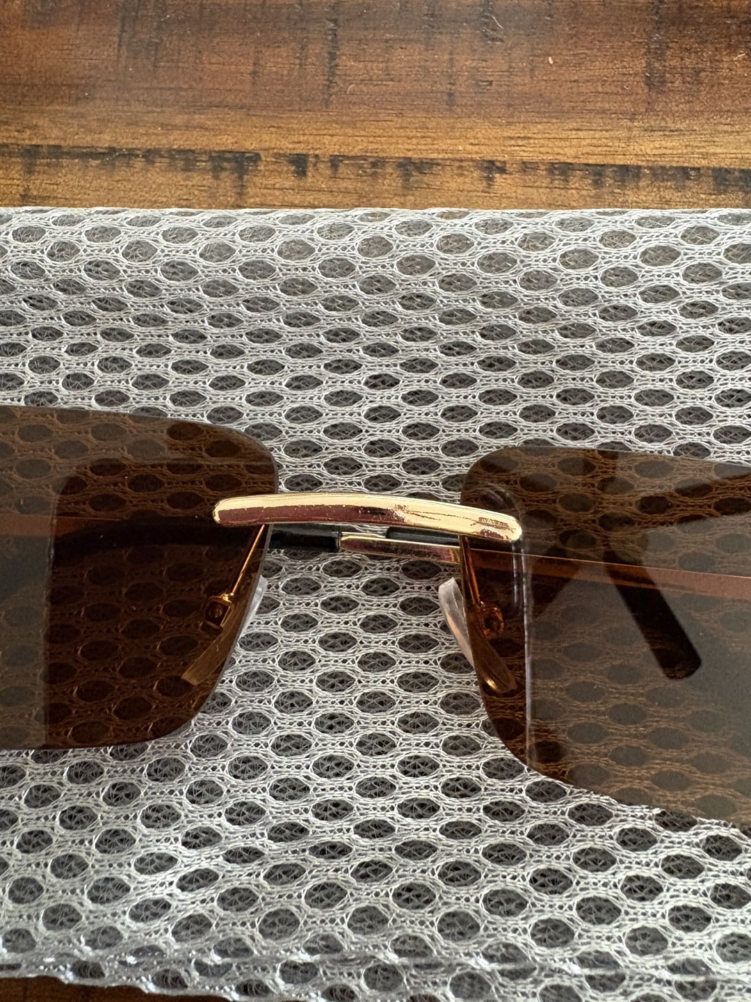 ZIONOR Brown Square Sunglasses with Case - photo 3