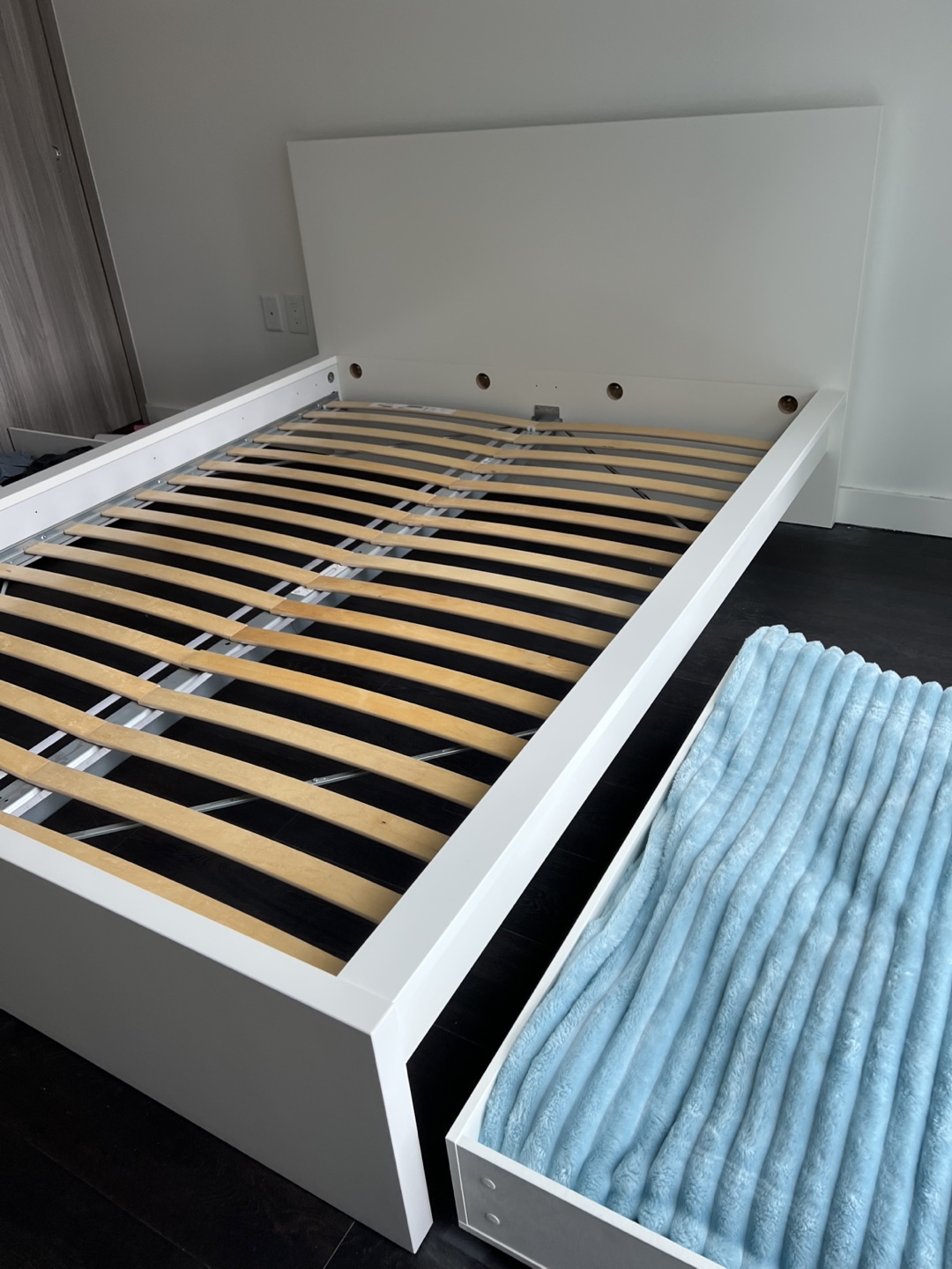 Queen Bed Frame, Mattress & Storage box - photo 3