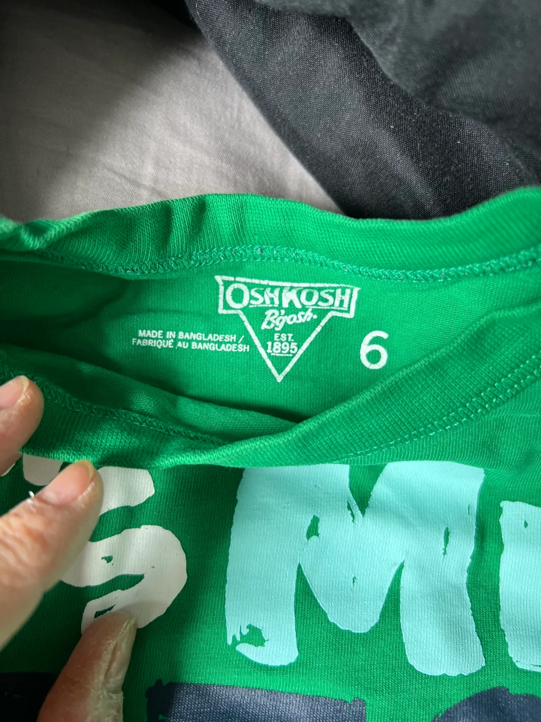 Oshkosh shirt size 6&zara short size7 image indicator(2)