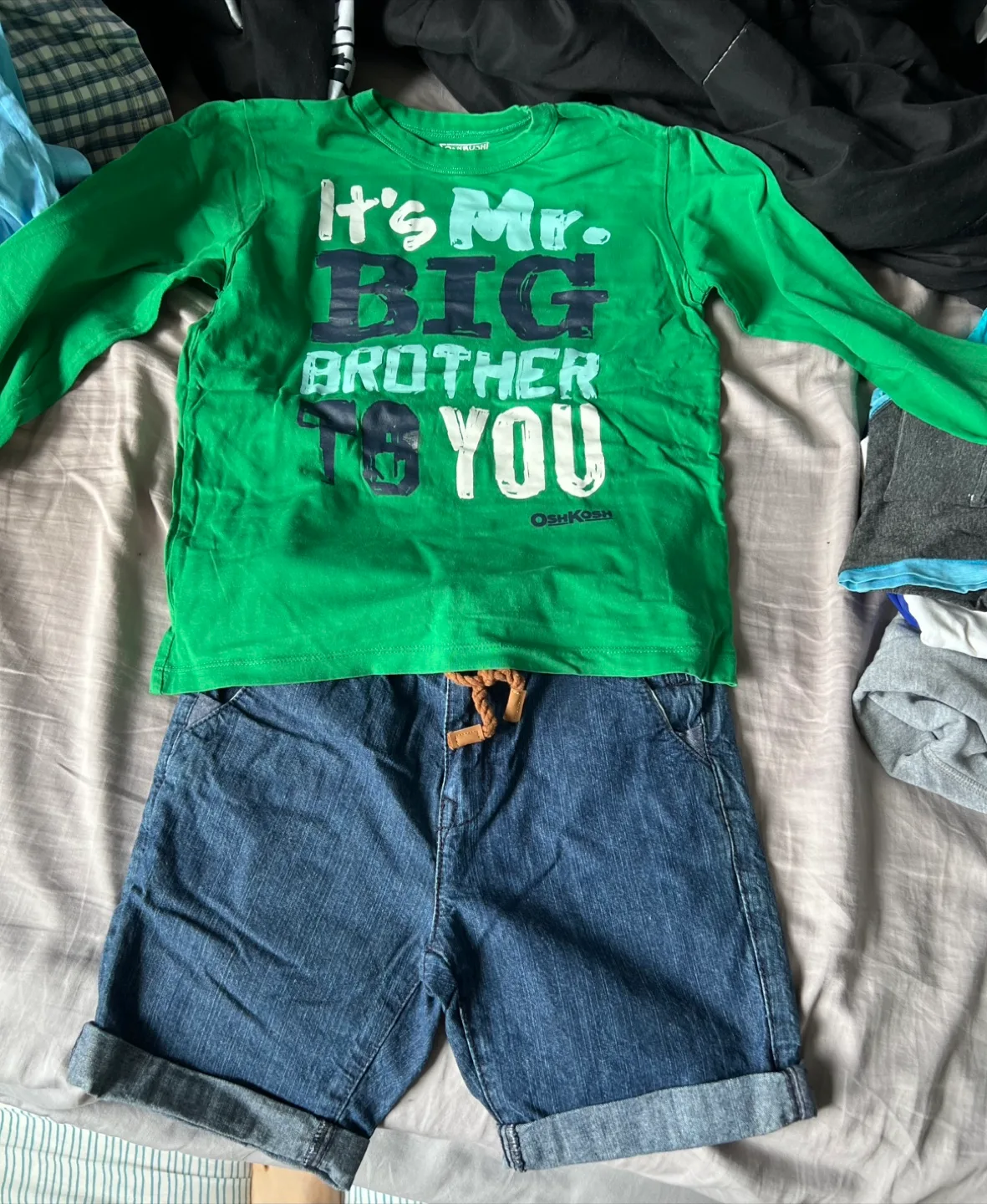 Oshkosh shirt size 6&zara short size7 thumbnail