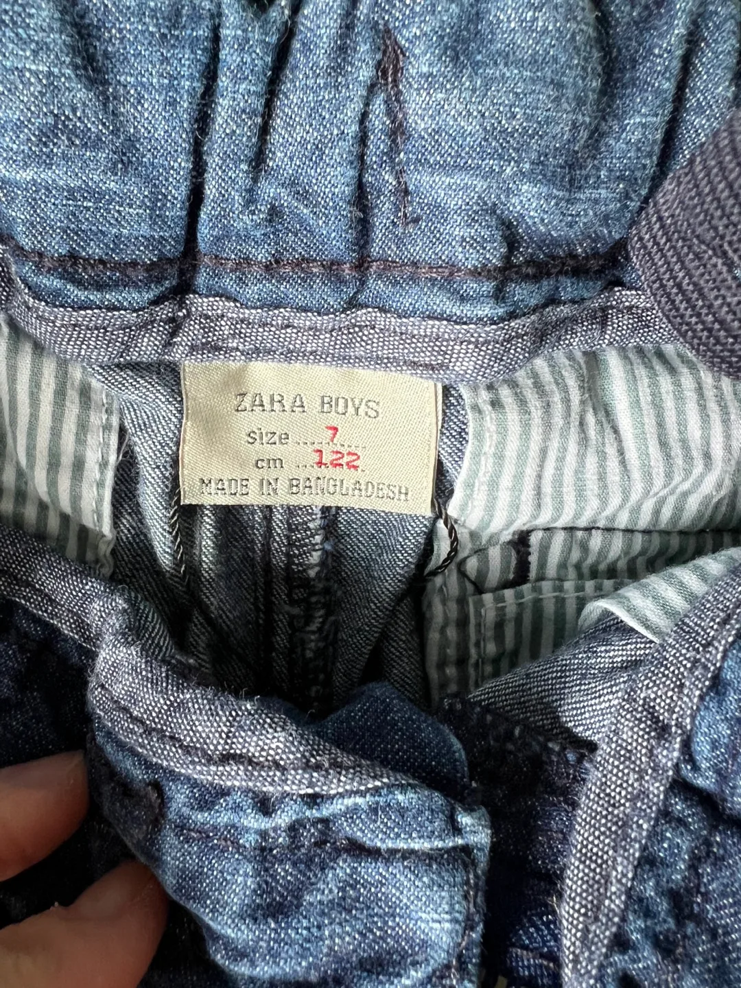 Oshkosh shirt size 6&zara short size7 image indicator(3)