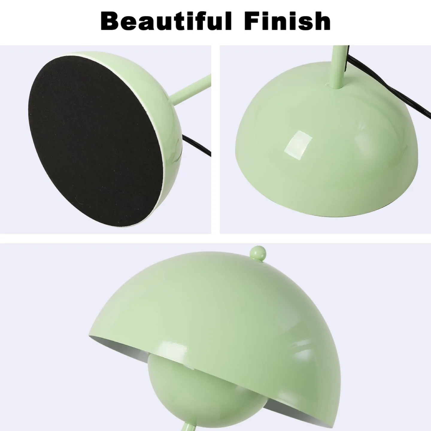 Modern Floor Lamp for Living Room-Light Green & Pastel Green image indicator(4)