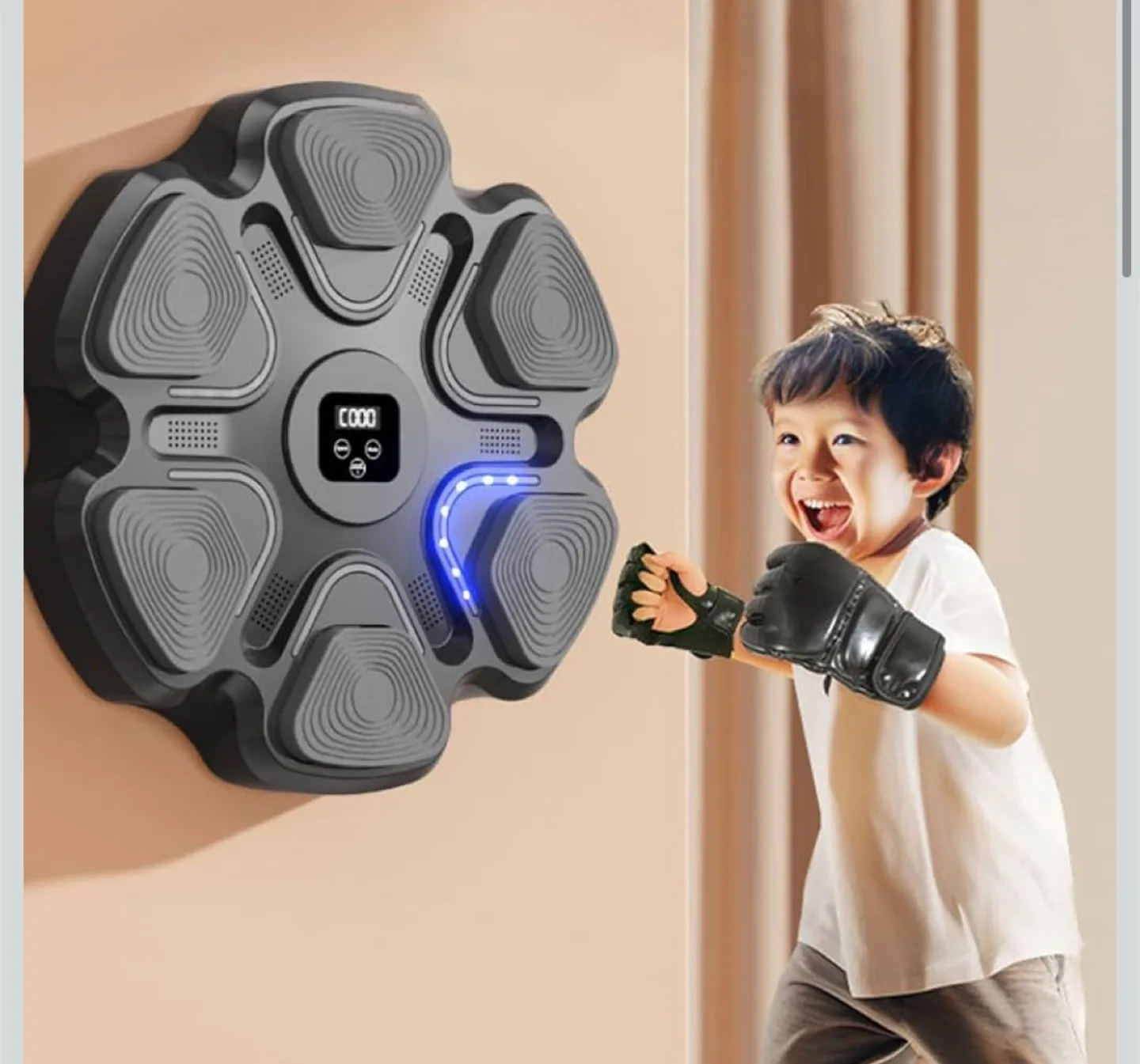 Interactive Boxing Target with MMA Gloves thumbnail