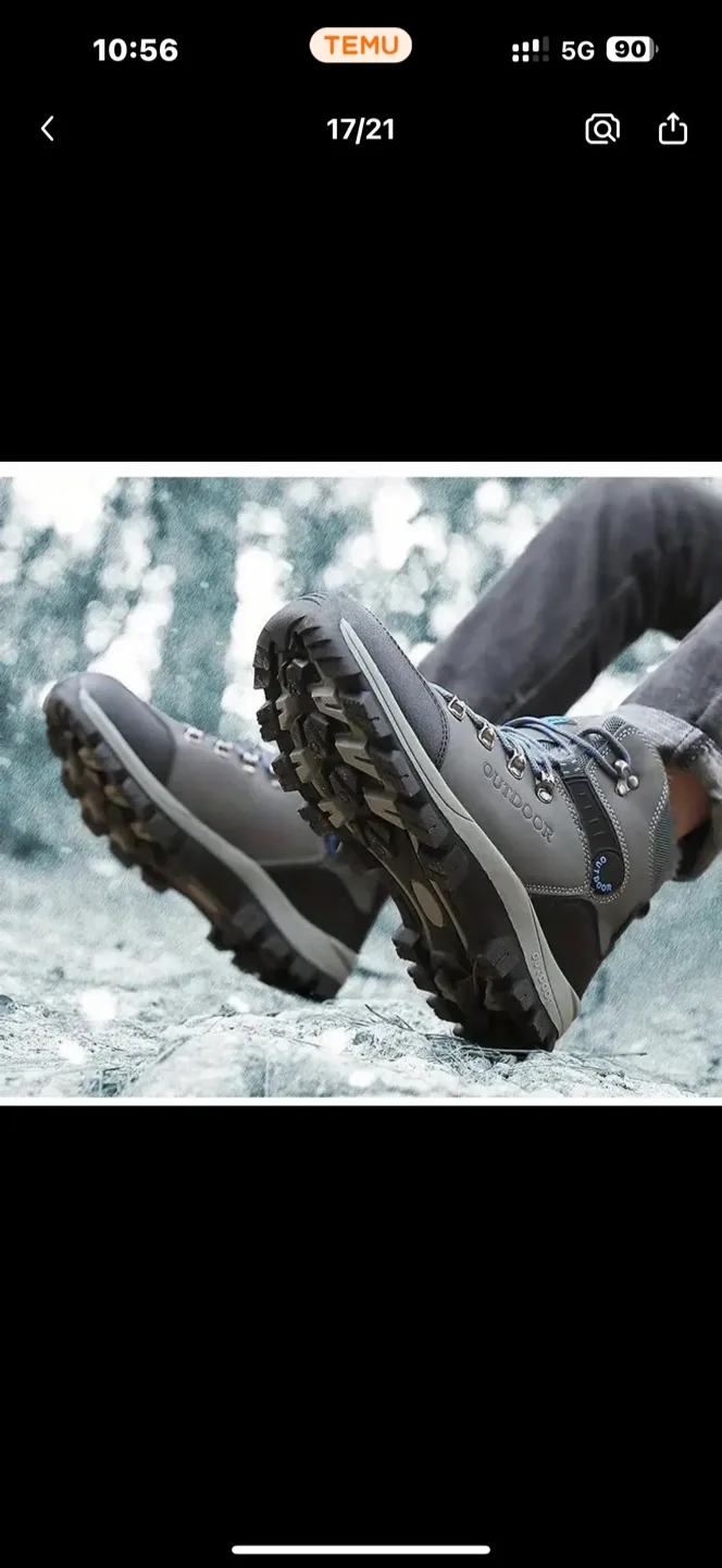 Men's Winter Snow Boots Thermal Waterproof thumbnail