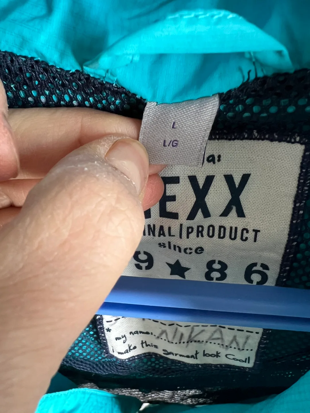 MEXX Boys' Teal Lightweight Jacket Size L/G image indicator(2)