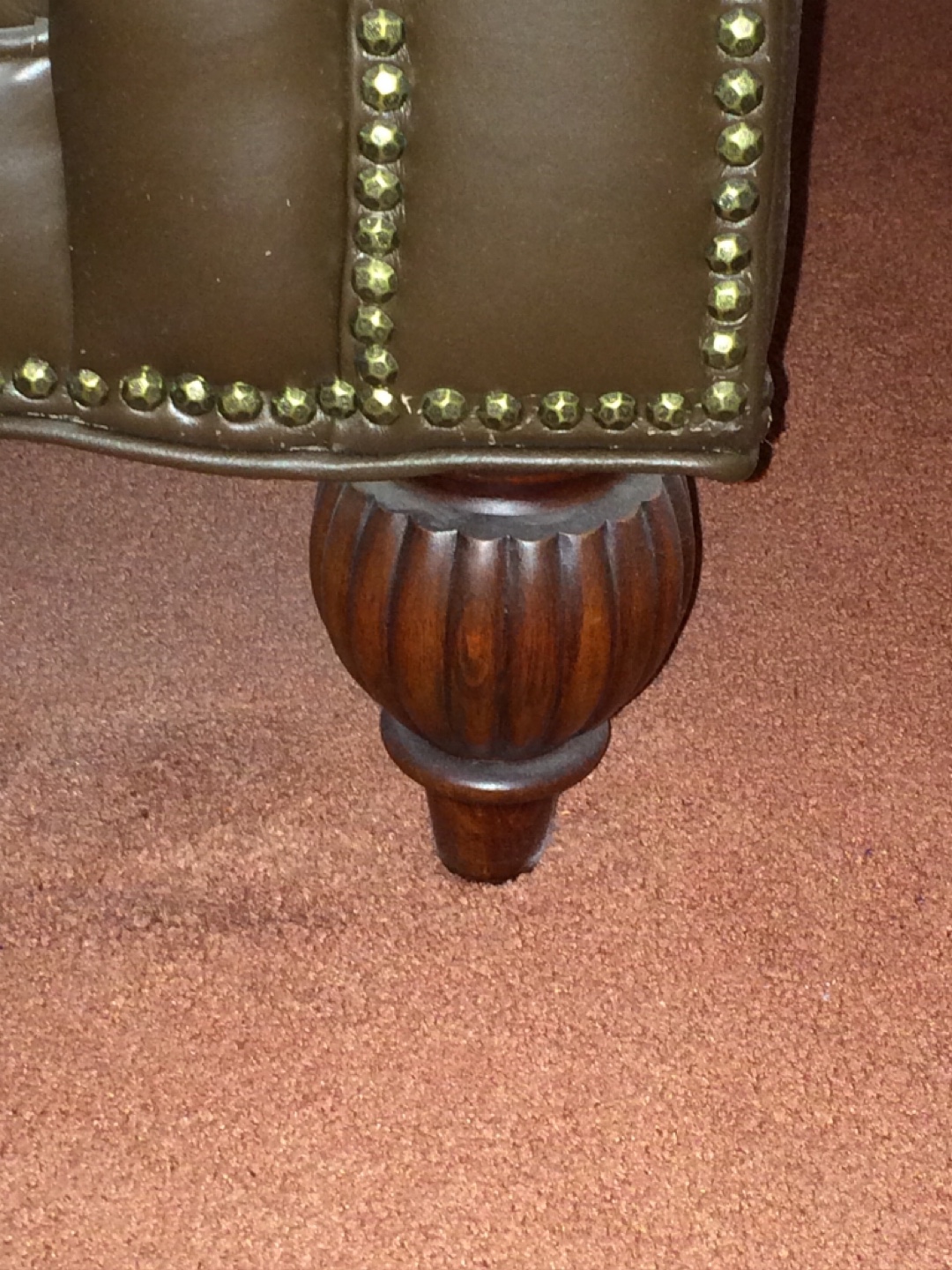 Genuine leather chaise lounge - photo 2