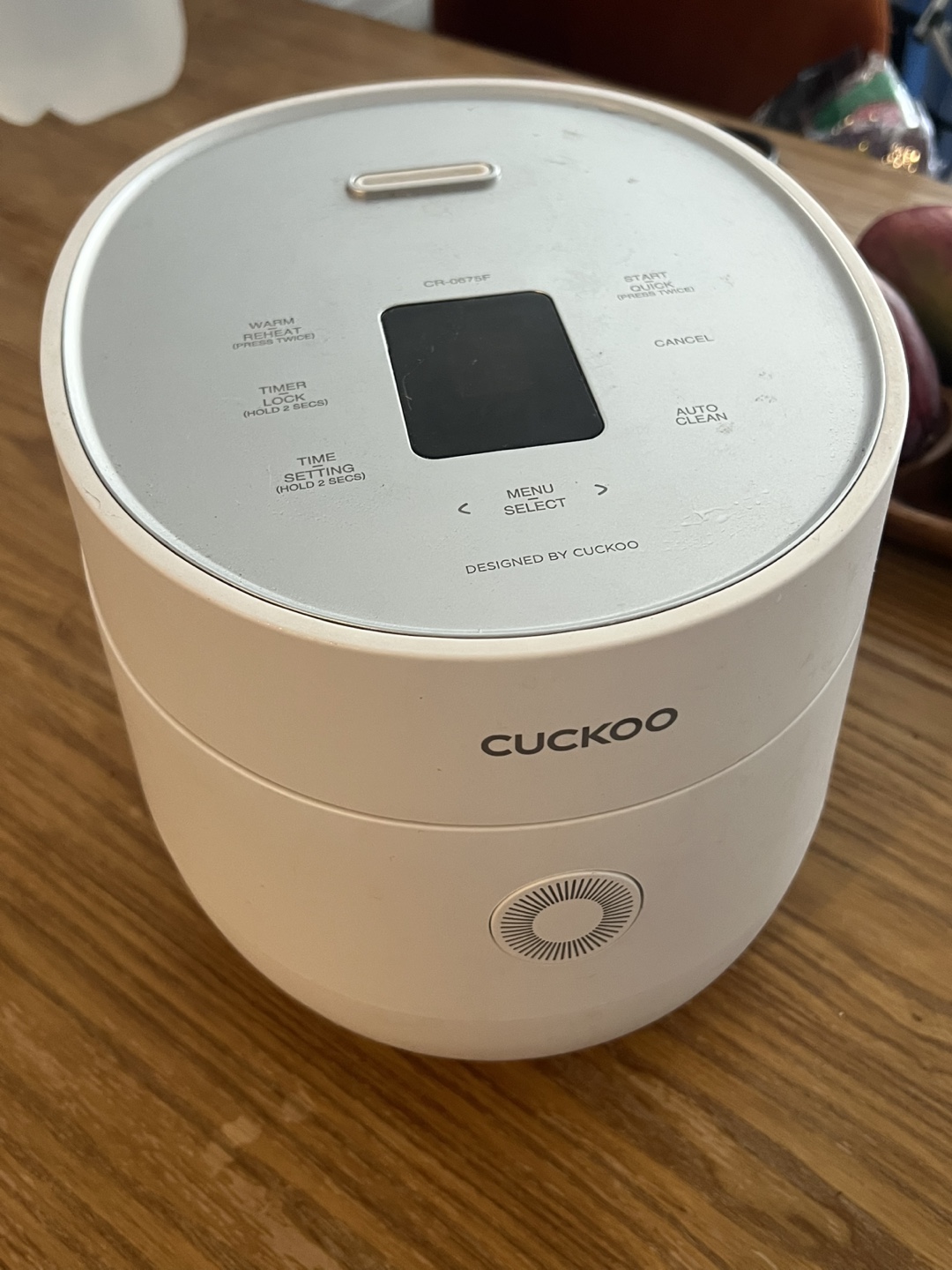 Cuckoo CR-067SF Electric Rice Cooker