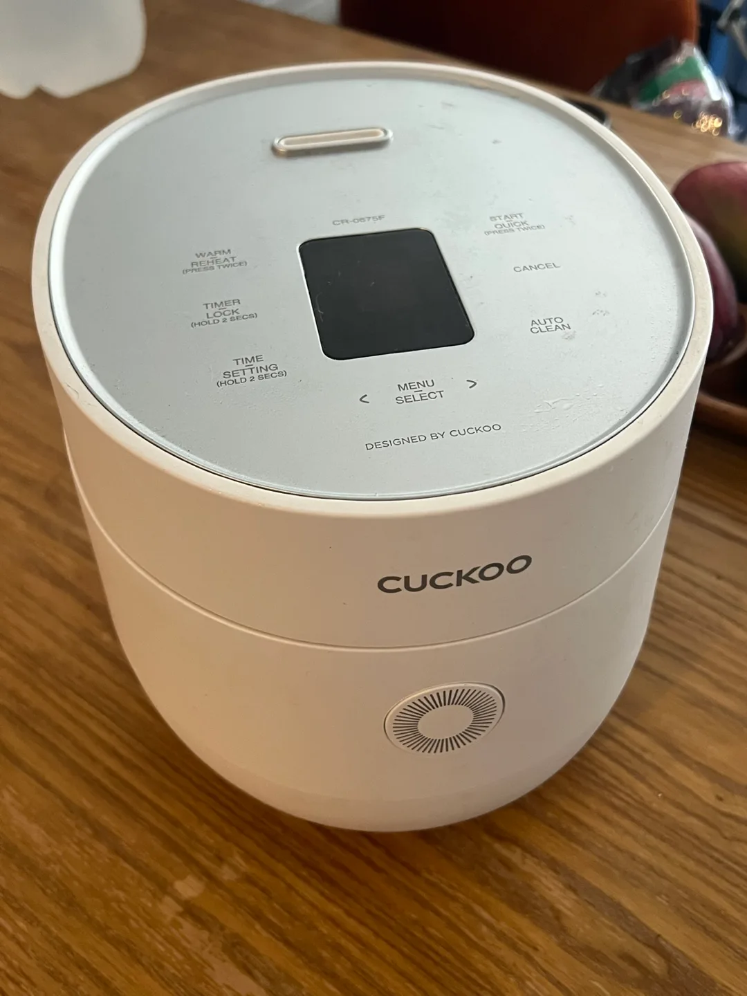 Cuckoo CR-067SF Electric Rice Cooker thumbnail