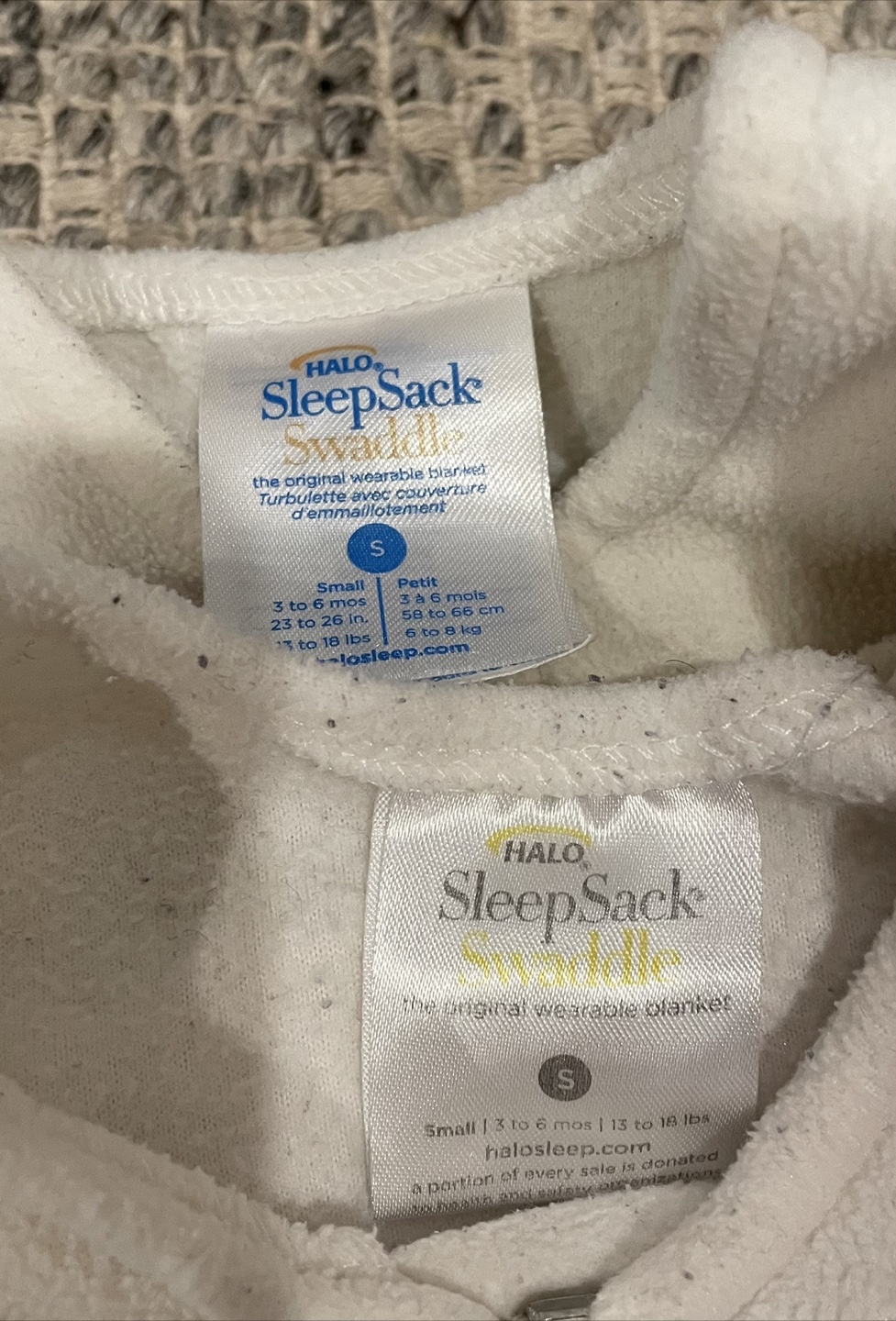 Halo Fleece Swaddles/Sleep Sacks - 3 to 6 months - photo 3