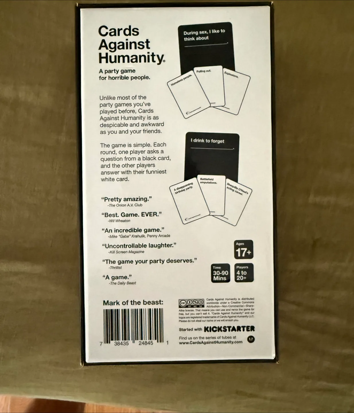 Cards Against Humanity Party Game image indicator(4)