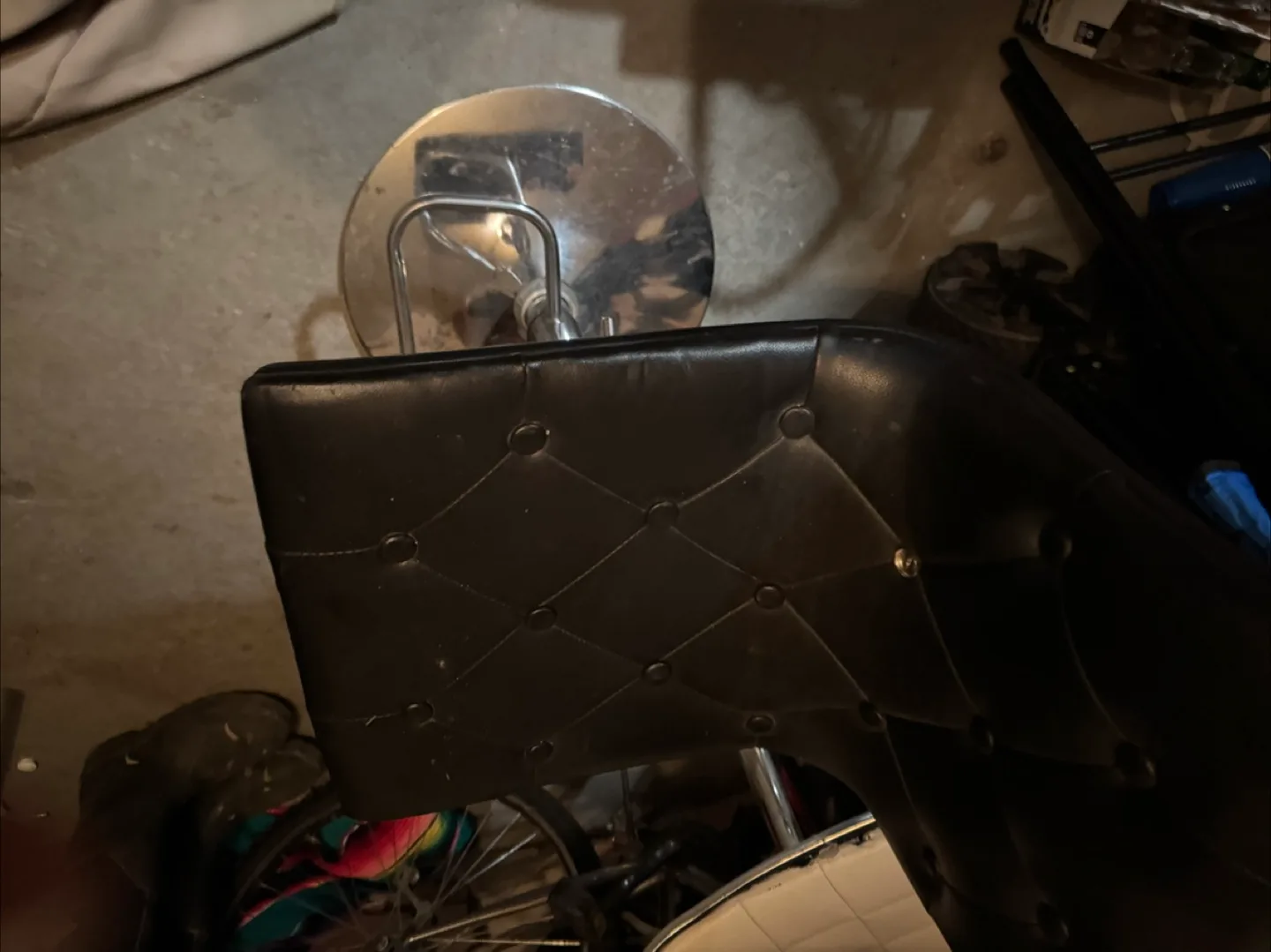 Three Bar Stools - Red and Black image indicator(4)