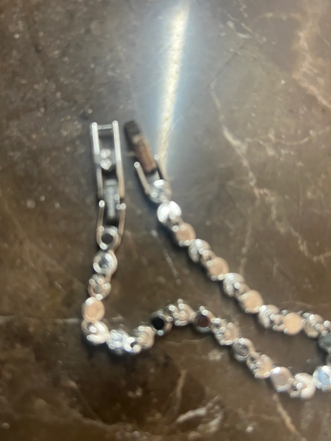 Swarovski Tennis Bracelet - Rhodium Plated image indicator(8)