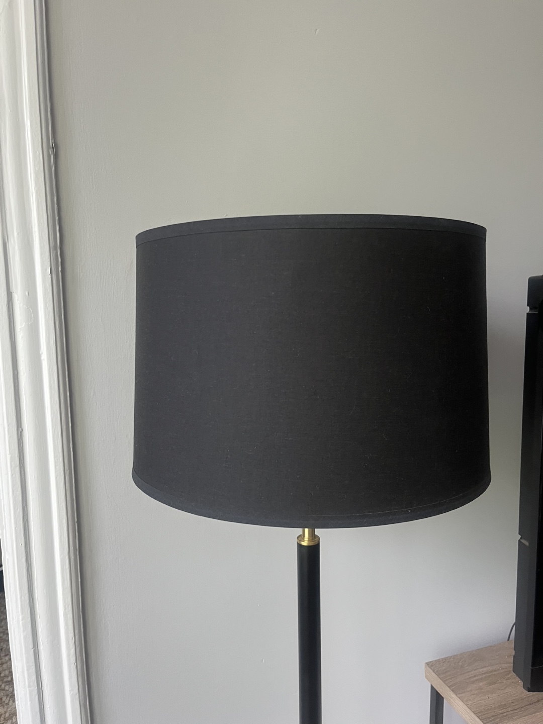 Black and Gold Floor Lamp - photo 2