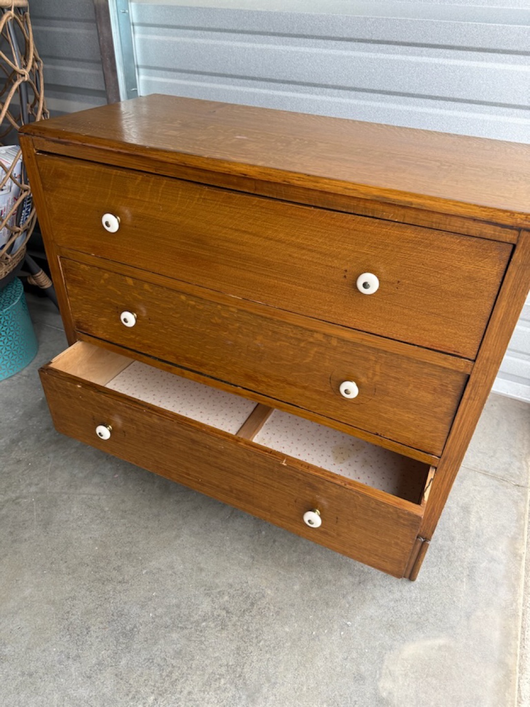 Vintage Wooden Chest of Drawers - photo 2