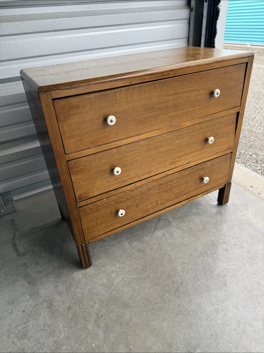 Vintage Wooden Chest of Drawers - photo 3