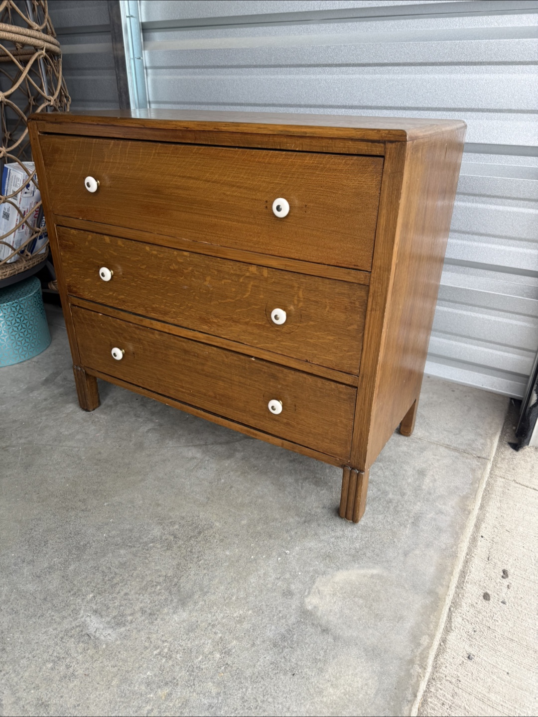 Vintage Wooden Chest of Drawers