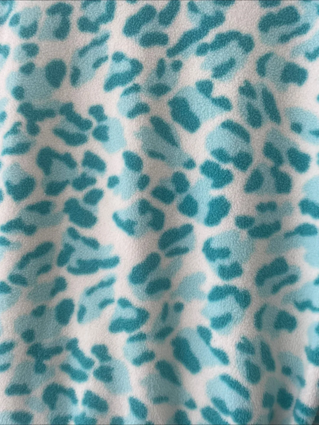 Leopard Print Fleece Robe - Size M image indicator(6)