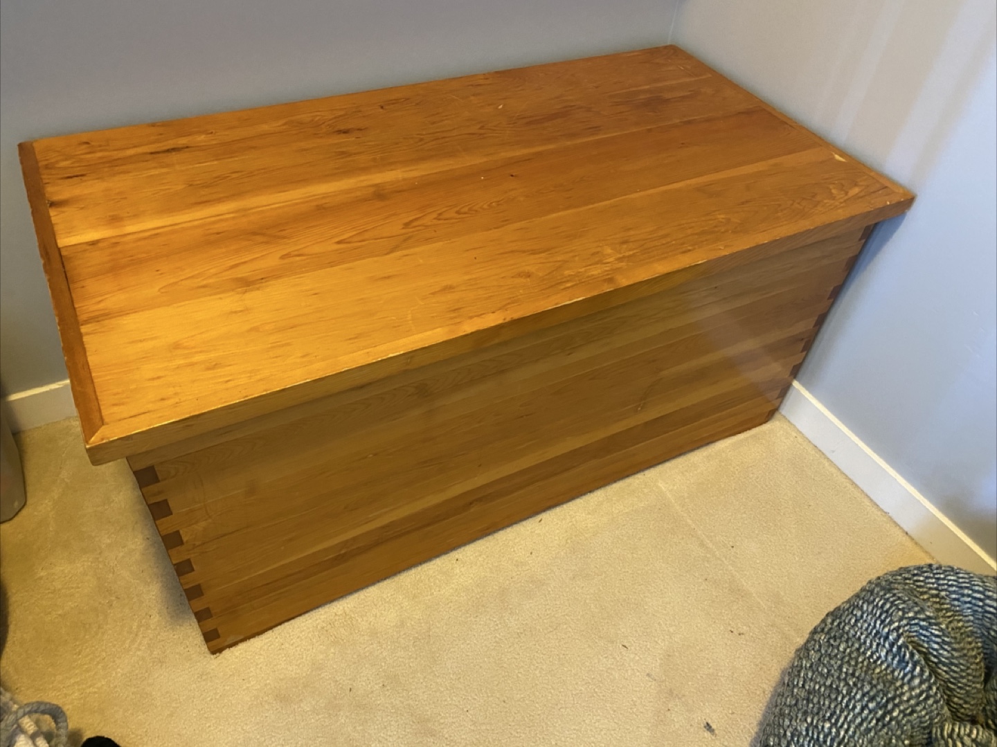 Large Wooden Storage Chest