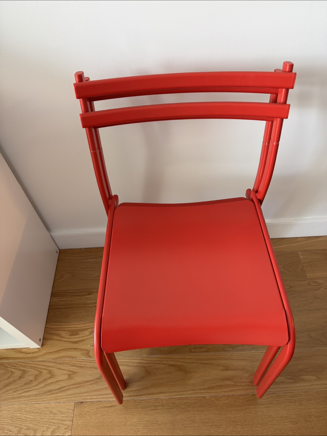 (2) Pair of Red IKEA Chairs - photo 2