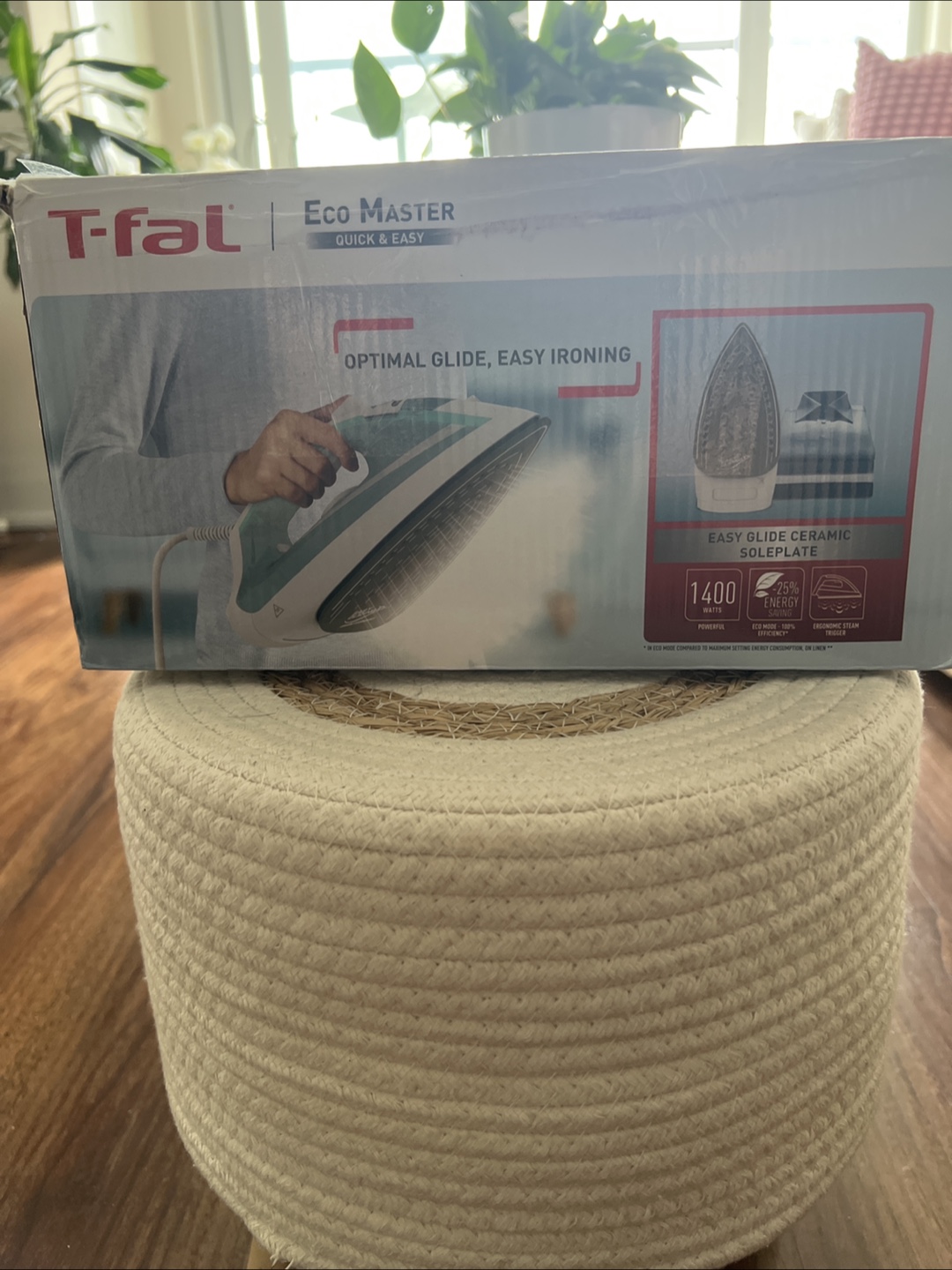 T-fal Eco Master Quick & Easy Iron - New in Box