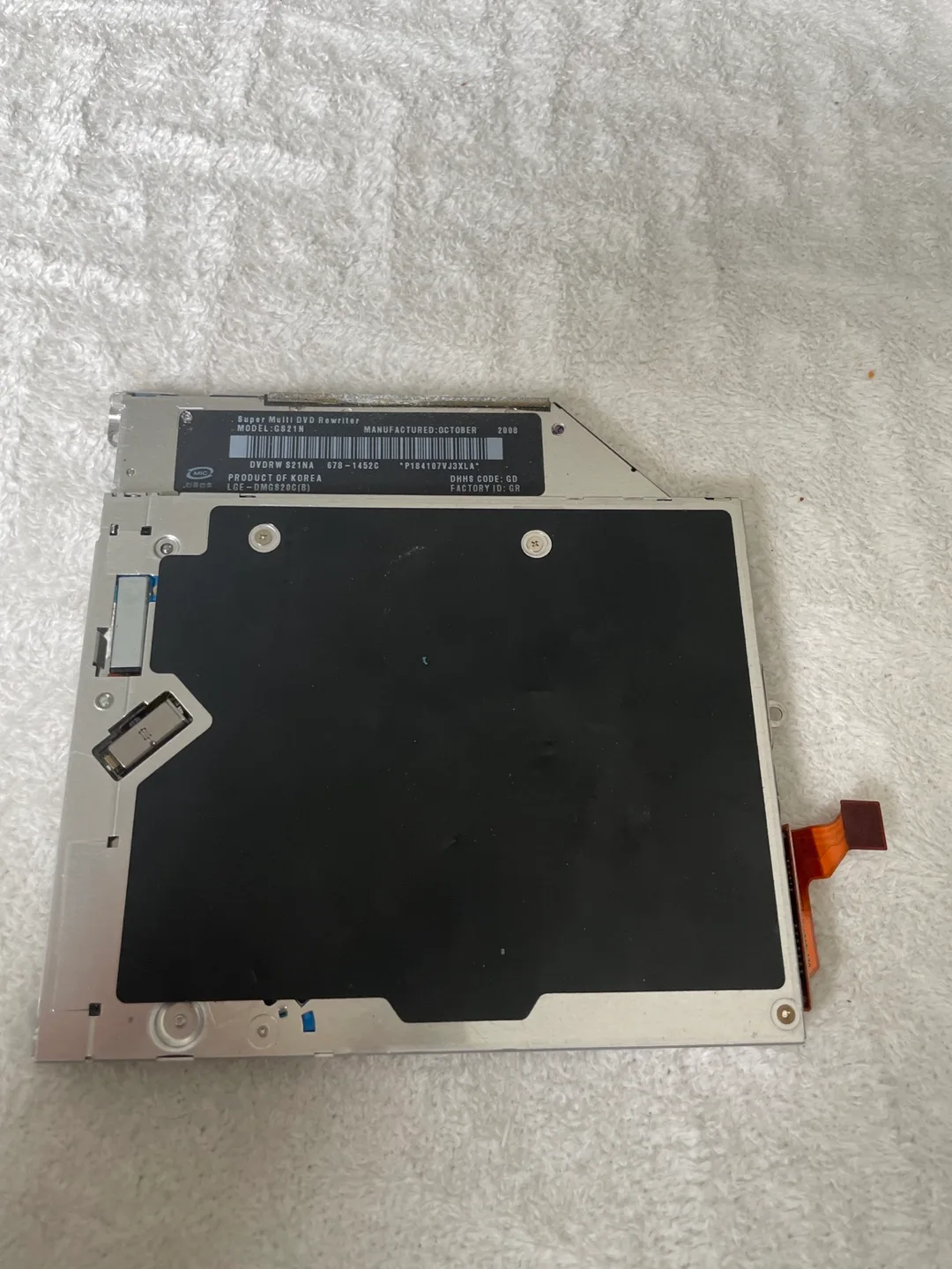 SuperDrive GS21N Apple DVD MacBook Pro Original thumbnail
