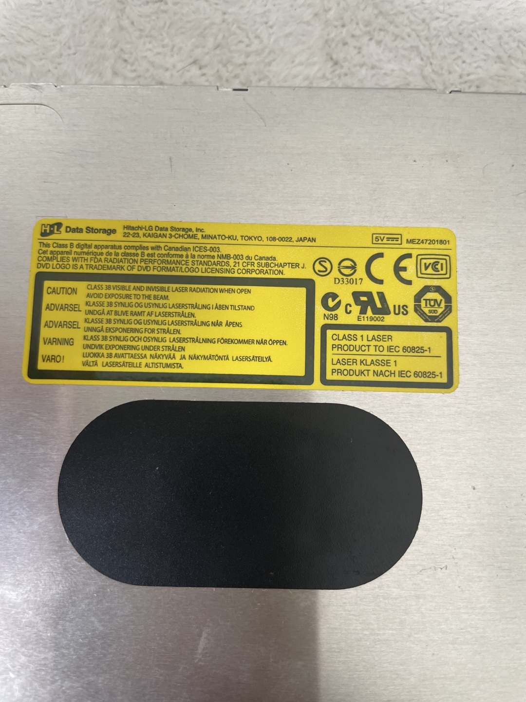 SuperDrive GS21N Apple DVD MacBook Pro Original - photo 3