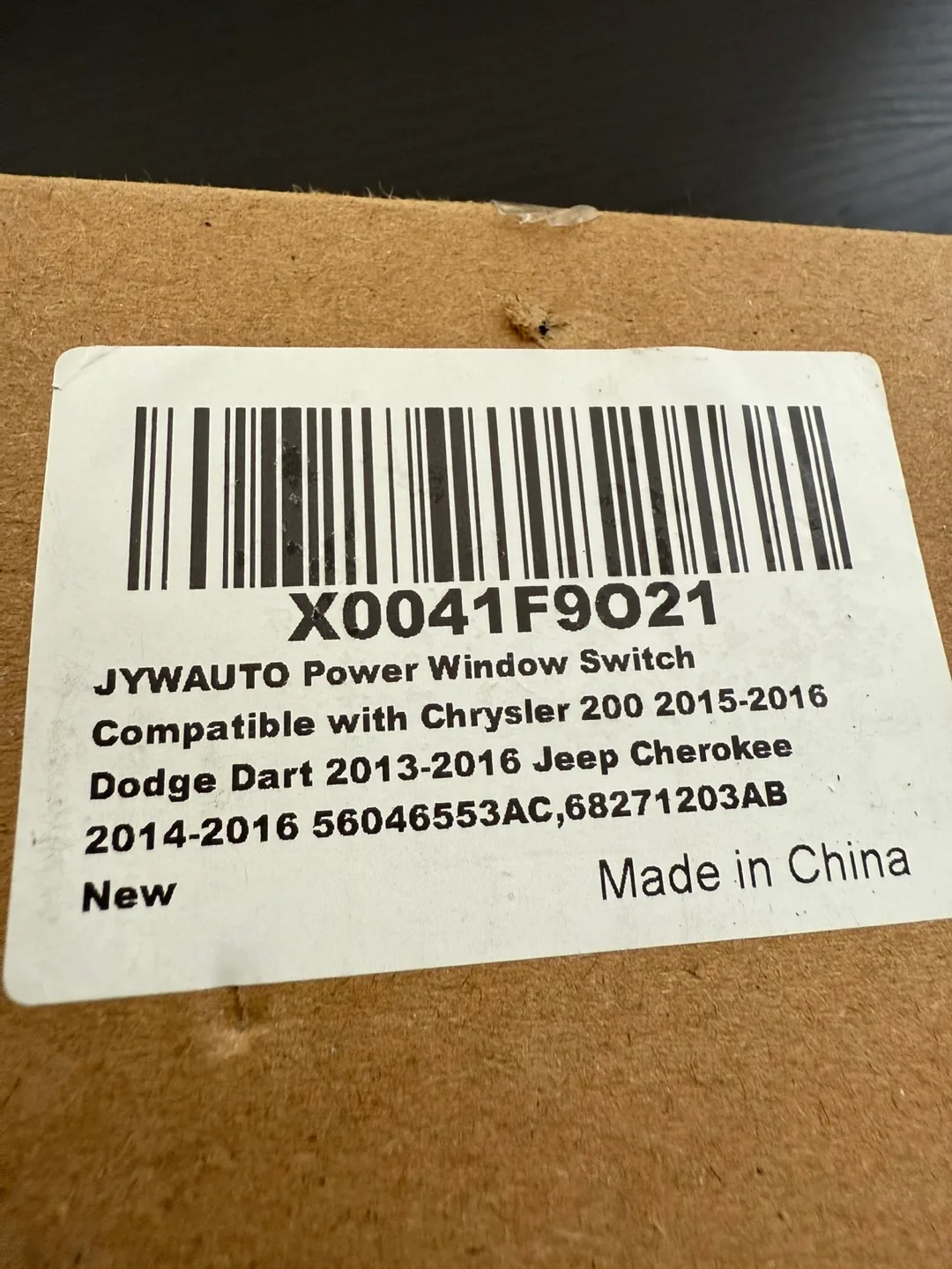 JYWAUTO Driver Side Master Power Window Switch 68110866AB image indicator(9)