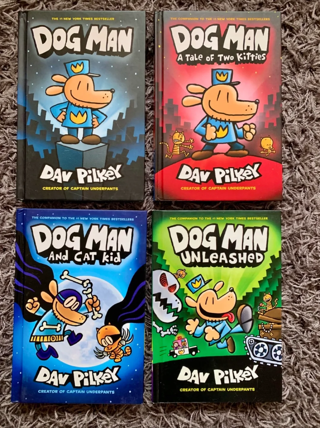 Dog Man Books 1-4 + Super Chien + Dog Man 3D book thumbnail