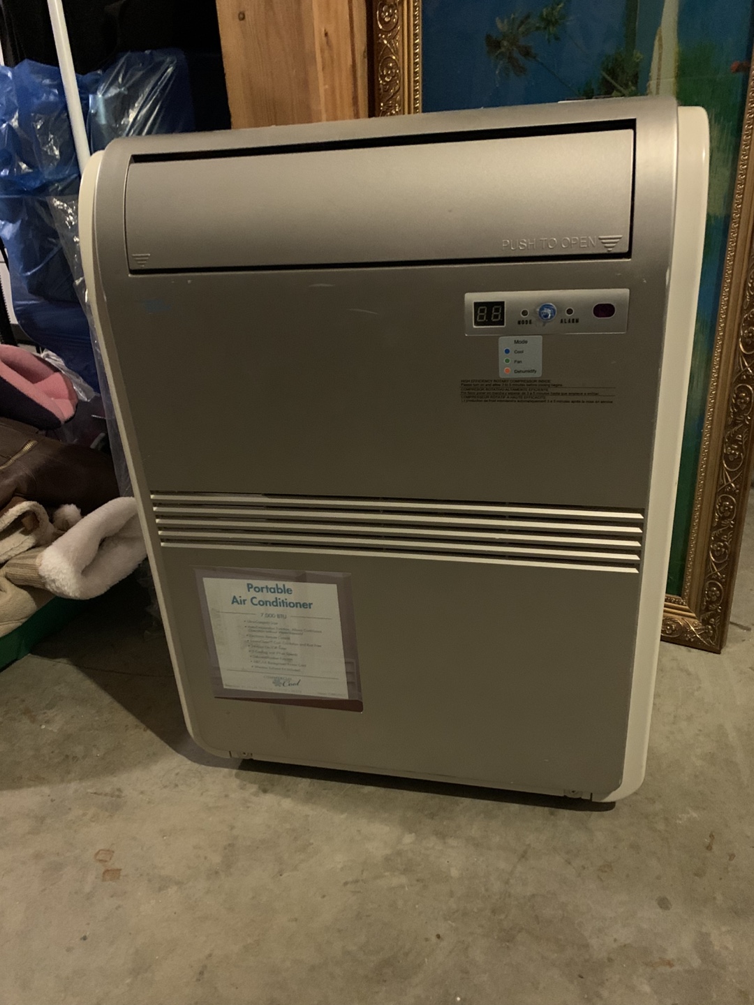 Commercial Cool 7000 BTU Portable Air Conditioner