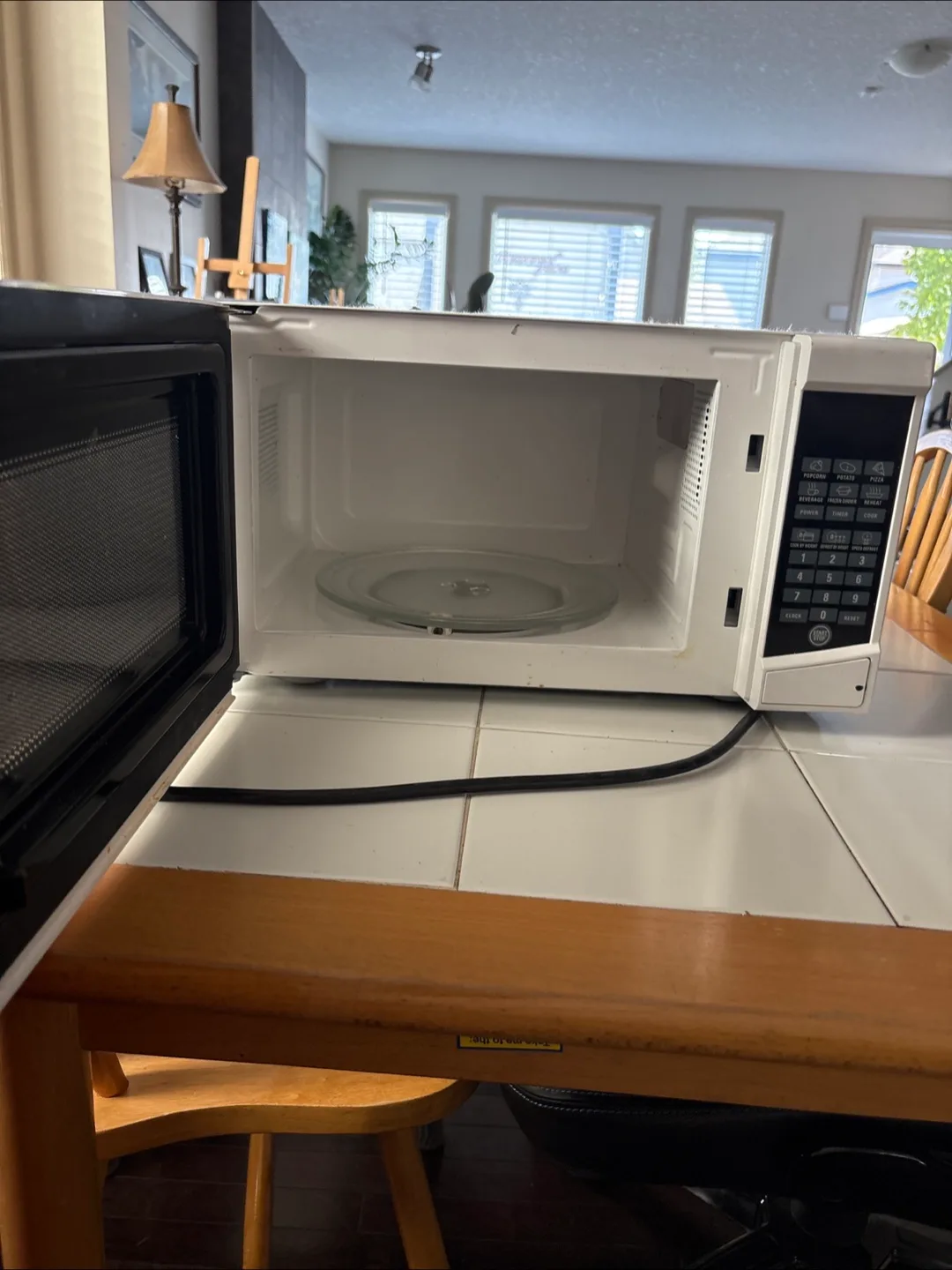 RCA White Microwave #freecycle image indicator(2)