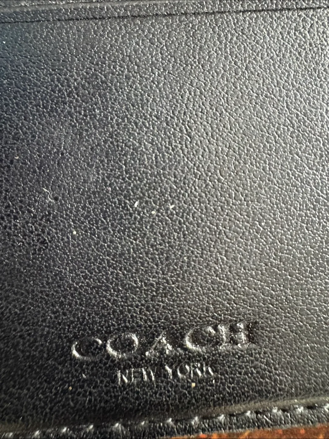 Coach ID Billfold Wallet - Brown Signature PVC Canvas image indicator(4)